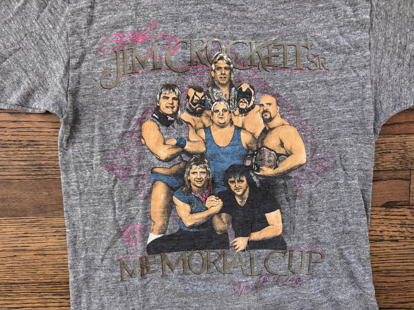 1987 NWA JCP Jim Crockett Sr. Memorial Cup shirt