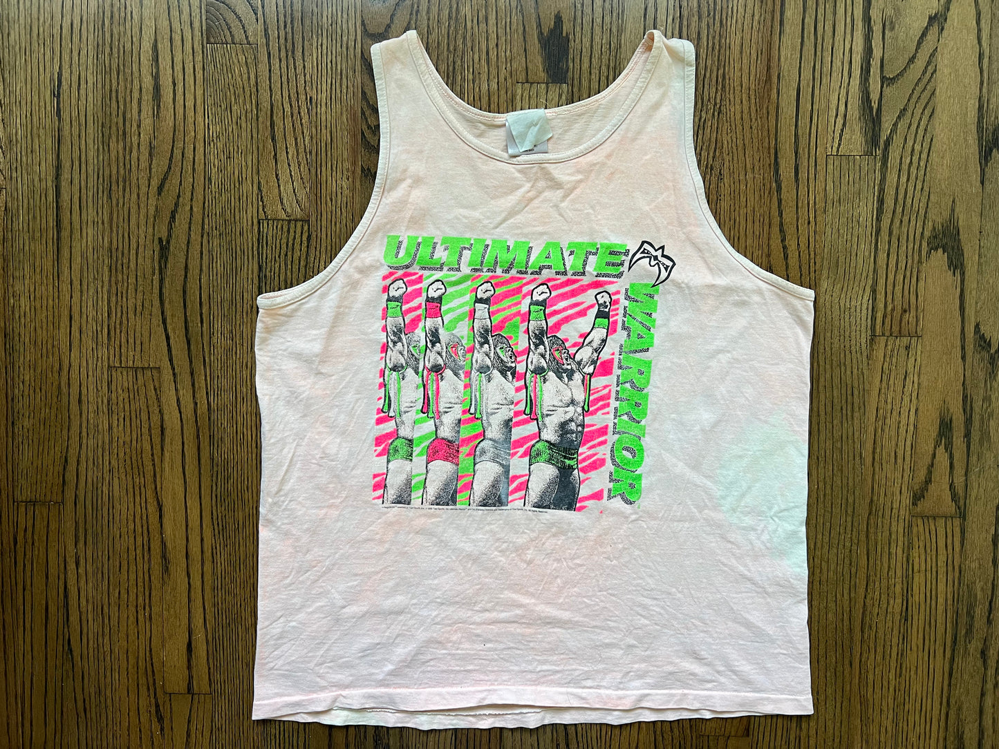 1990 WWF Ultimate Warrior Tank Top
 
The