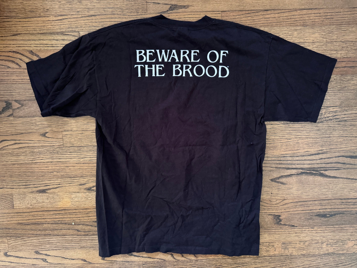 1998 WWF The Brood shirt featuring Christian, Gangrel and Edge
