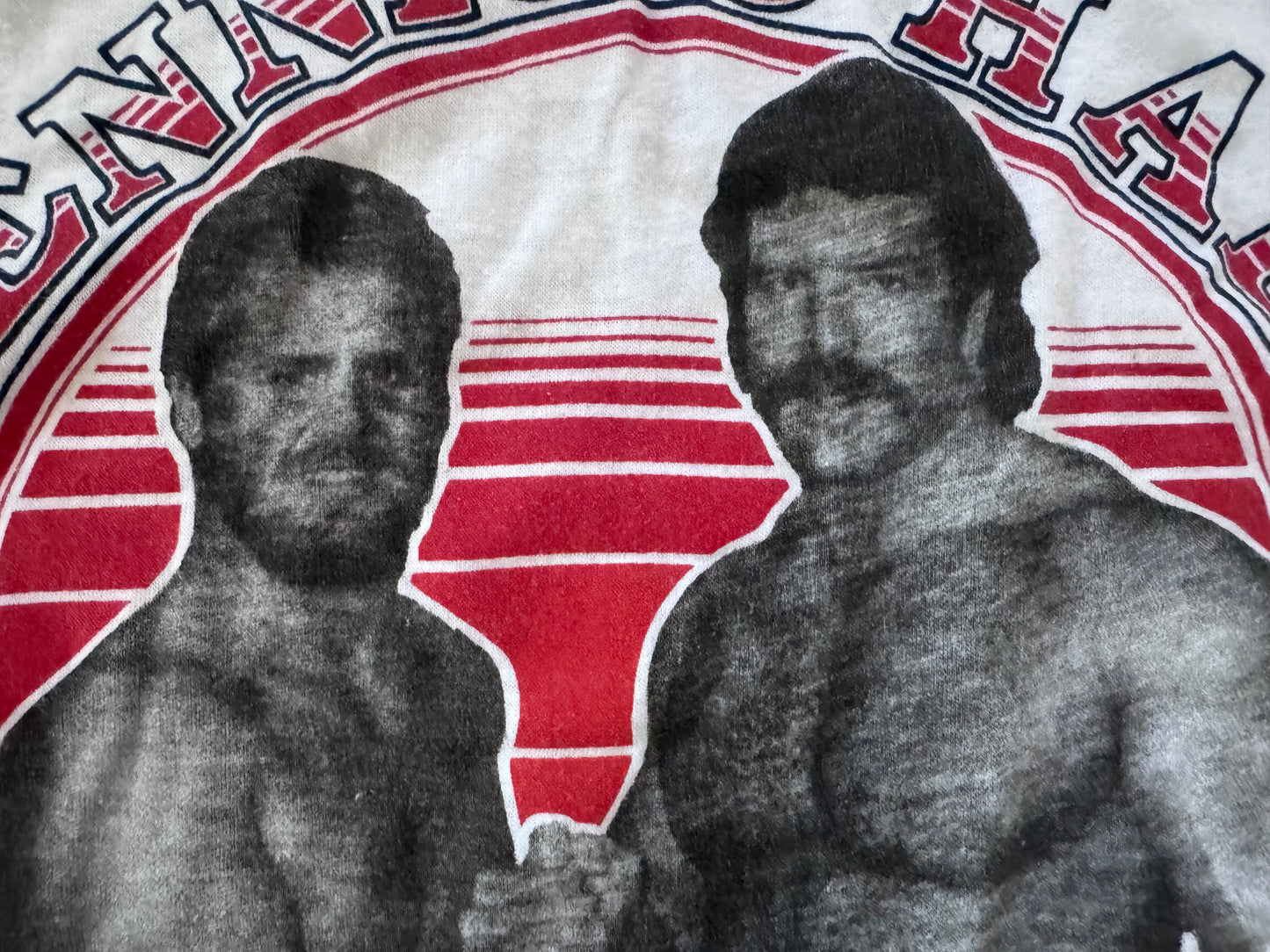 1986 AWA Curt Hennig & Scott Hall World Tag Team Champions shirt