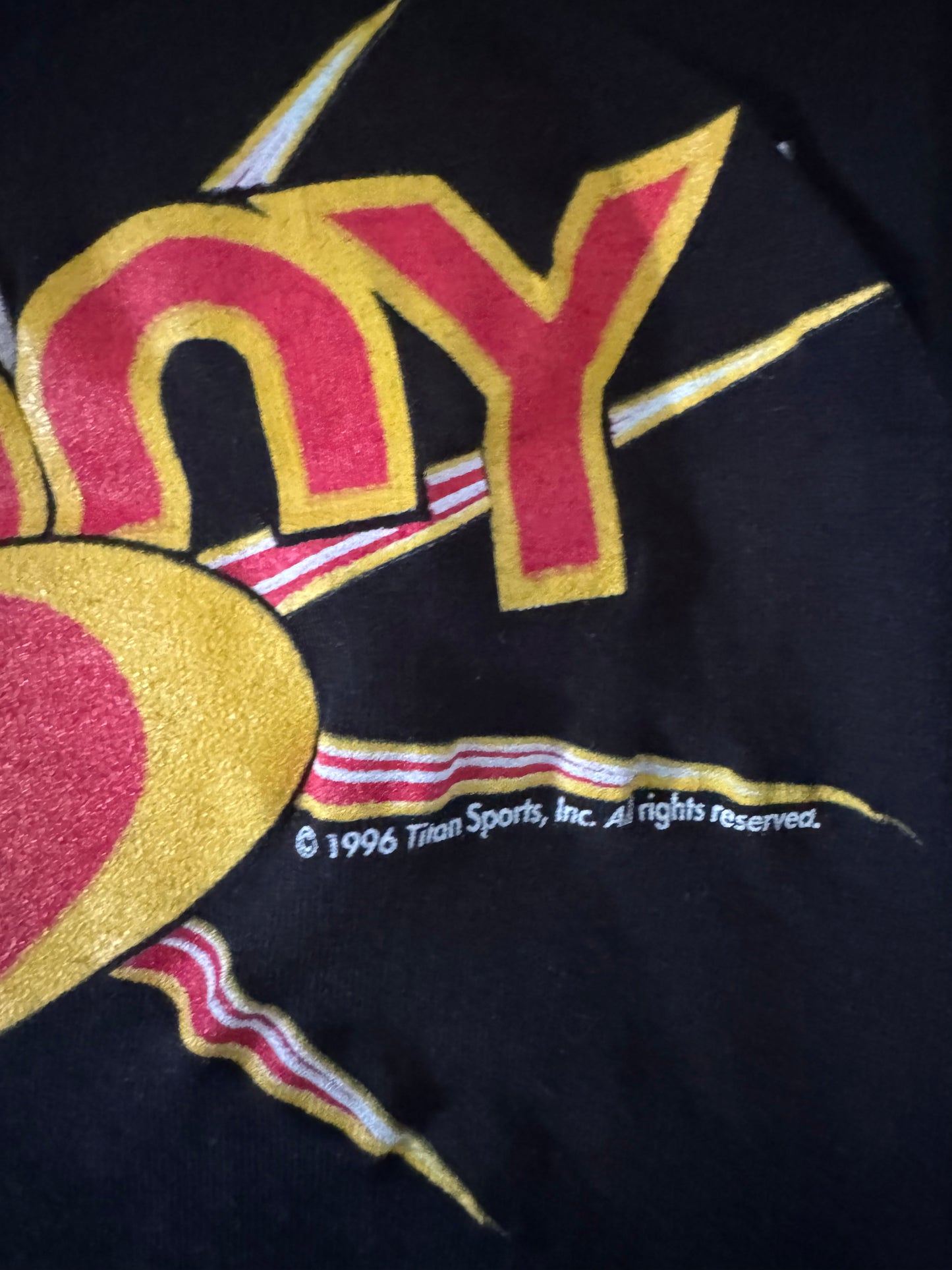 1996 WWF Sunny catalog shirt