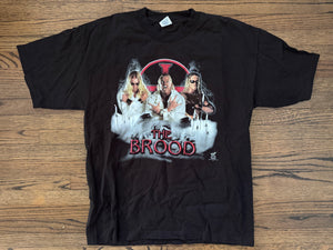 1998 WWF The Brood shirt featuring Christian, Gangrel and Edge