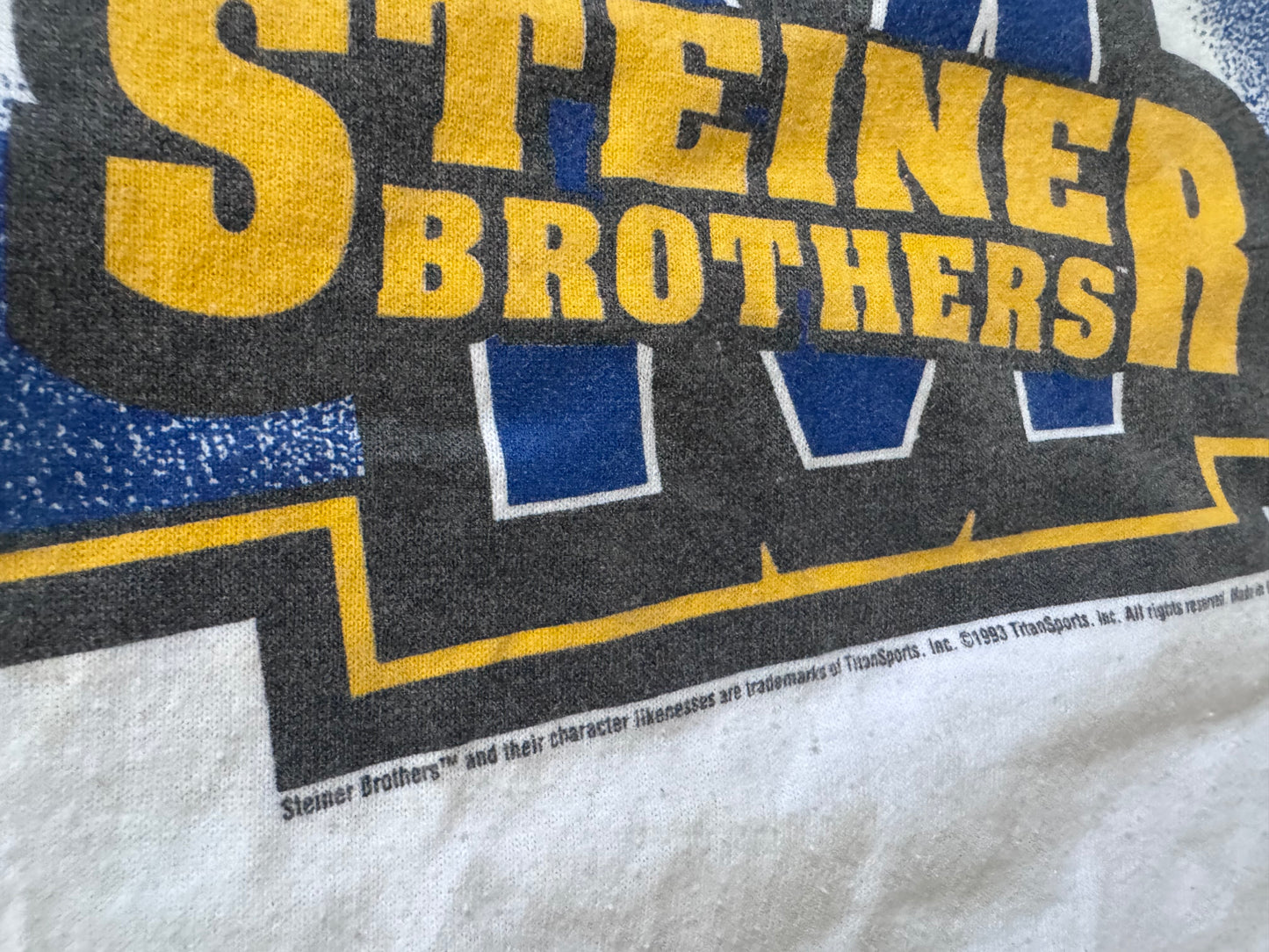 1993 WWF Steiner Brothers shirt featuring Rick & Scott