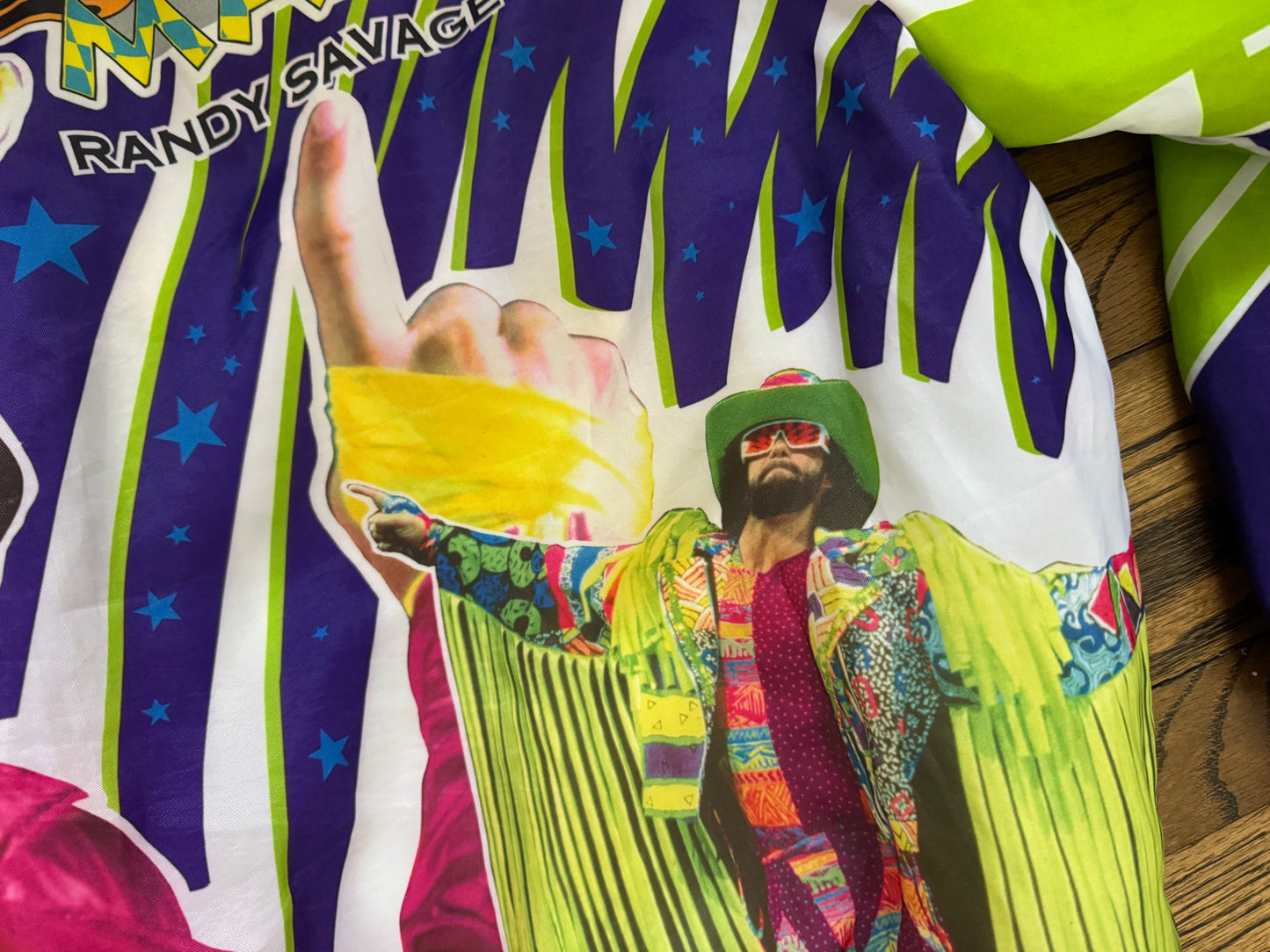 1993 WWF “Macho Man” Randy Savage Chalkline catalog shirt