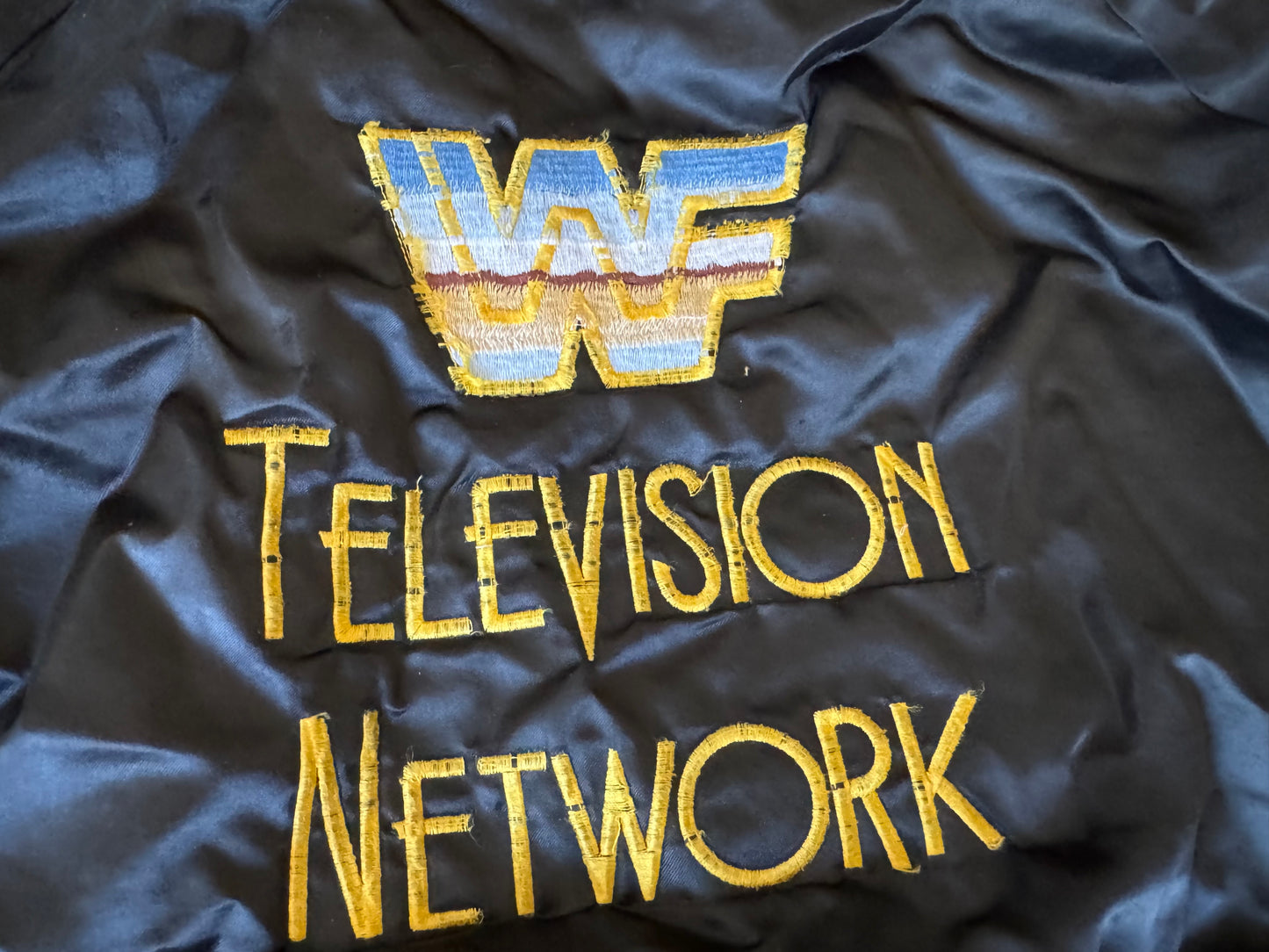 1984 WWF Television Network satin jacket