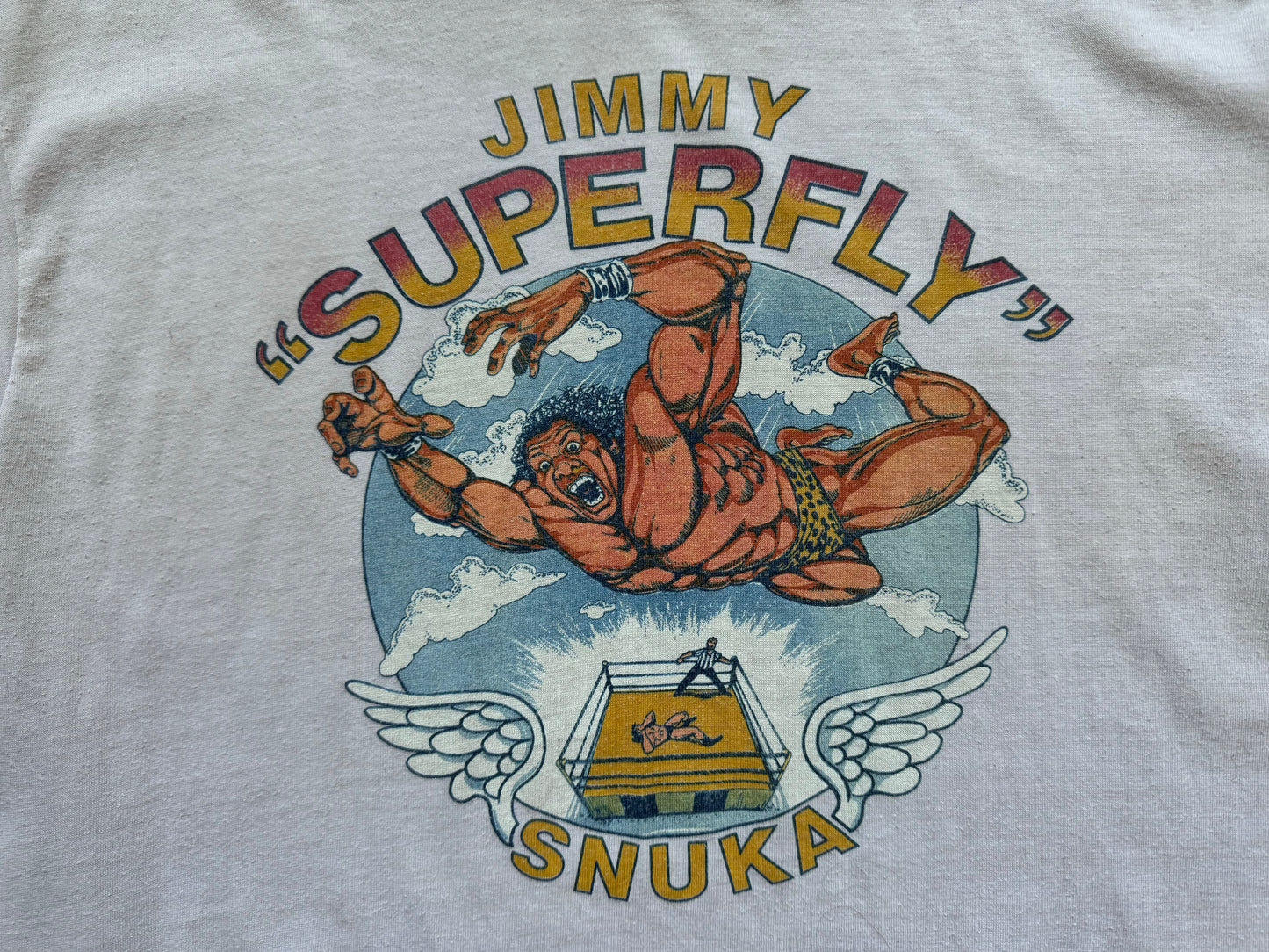 1983 WWF “Superfly” Jimmy Snuka shirt