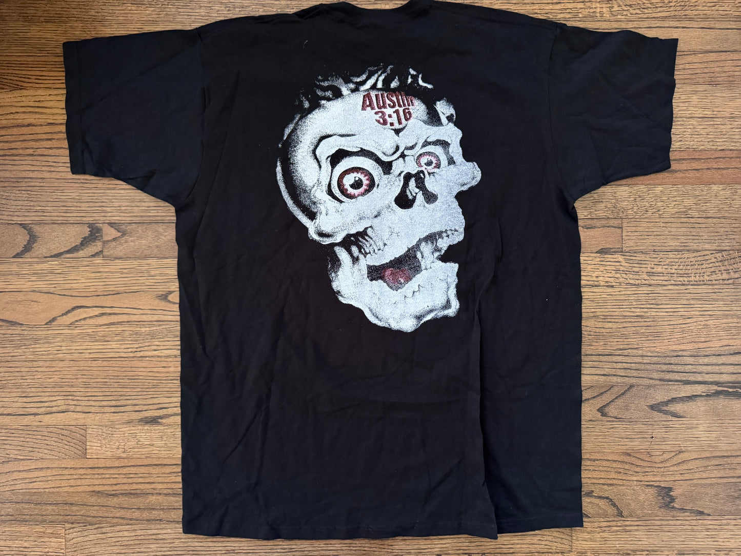 1998 WWF Stone Cold Steve Austin Parking lot bootleg shirt