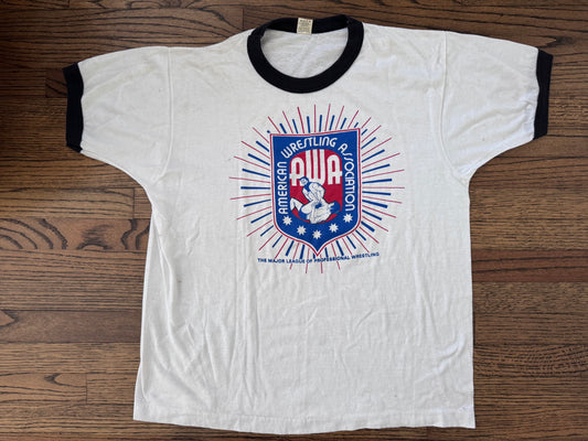 1983 - 1984 AWA Logo shirt