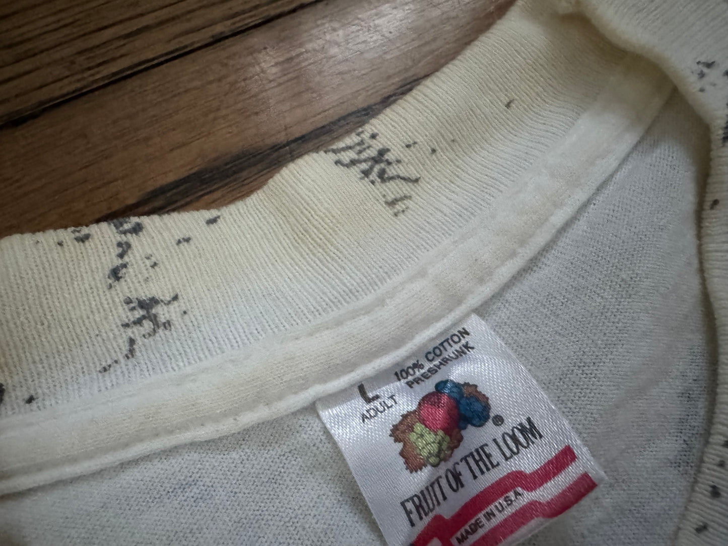 1993 WCW logo All over print catalog  shirt