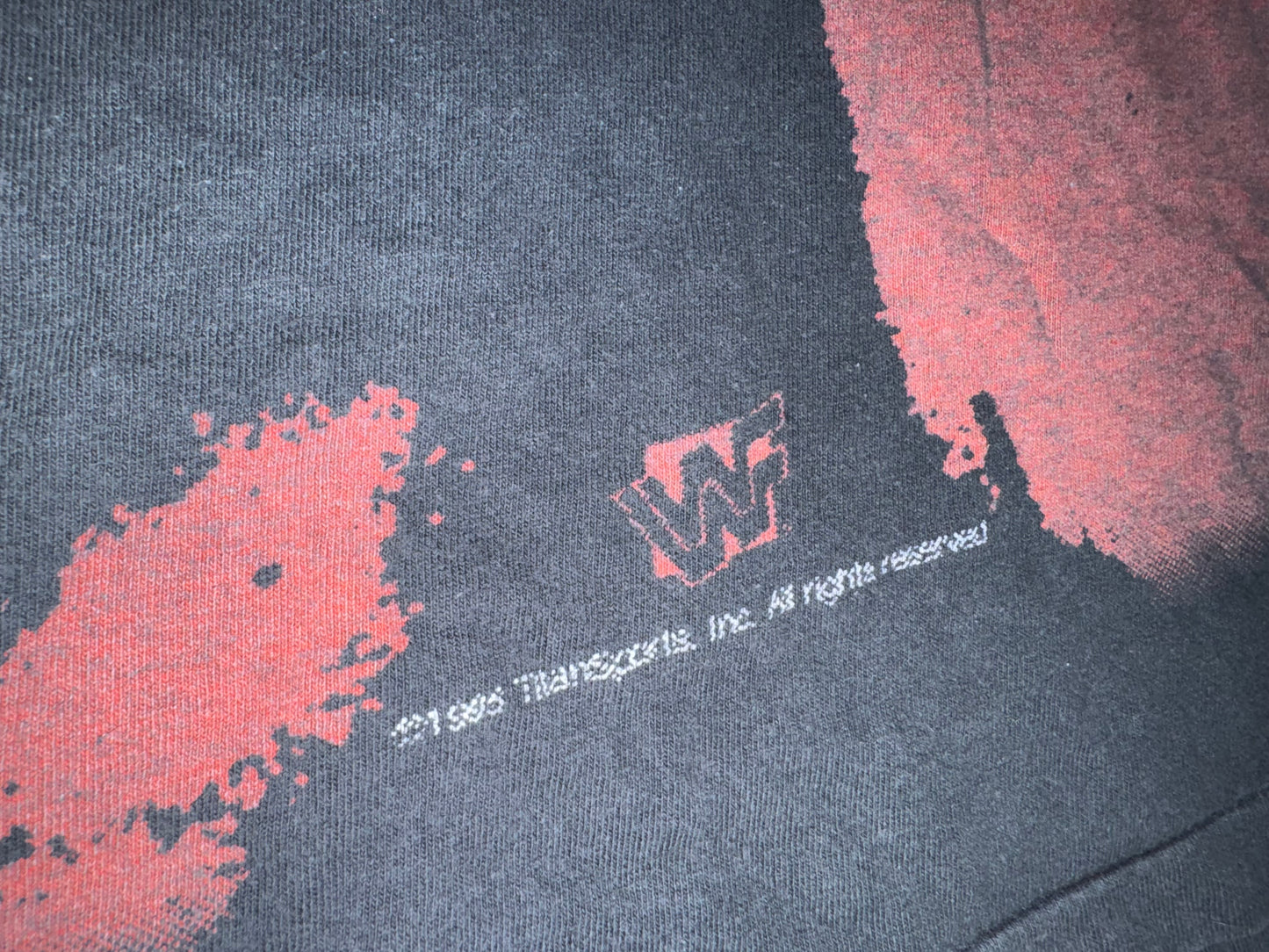 1995 WWF Sid “Don’t Call Me Psycho” two sided shirt