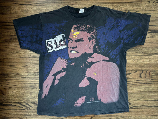 1995 WWF Sid “Don’t Call Me Psycho” two sided shirt