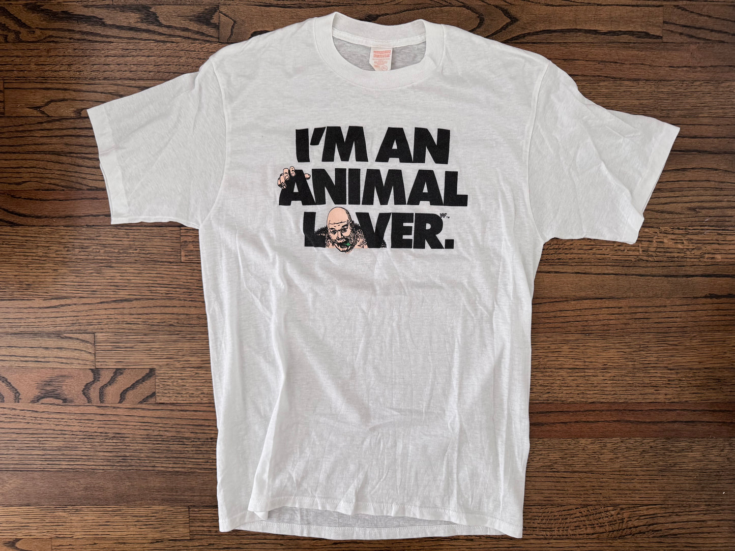 1987 WWF George “The Animal” Steele catalog shirt