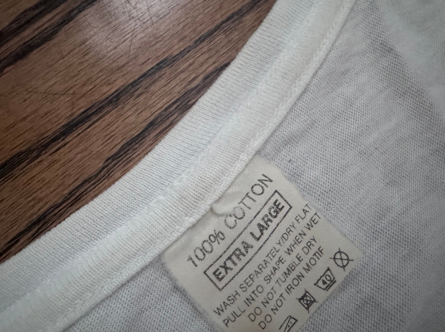 1992 WWF “Macho Man” Randy Savage two sided European Rampage tour shirt