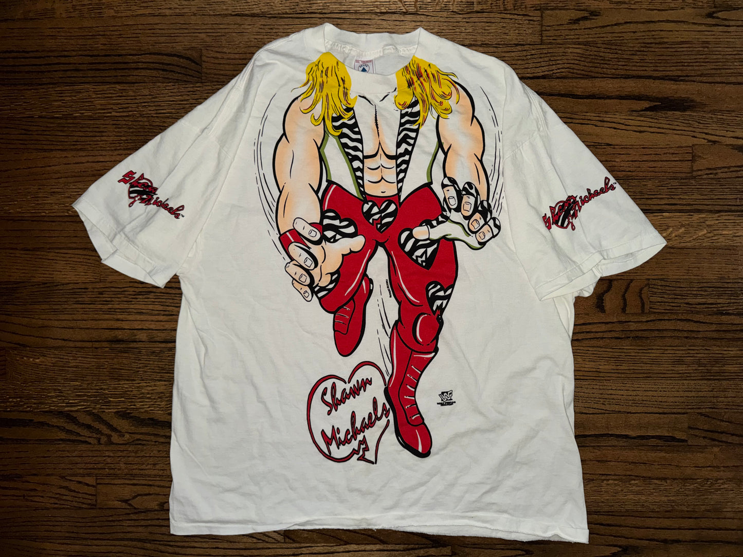1995 WWF “The Heartbreak Kid” Shawn Michaels catalog shirt