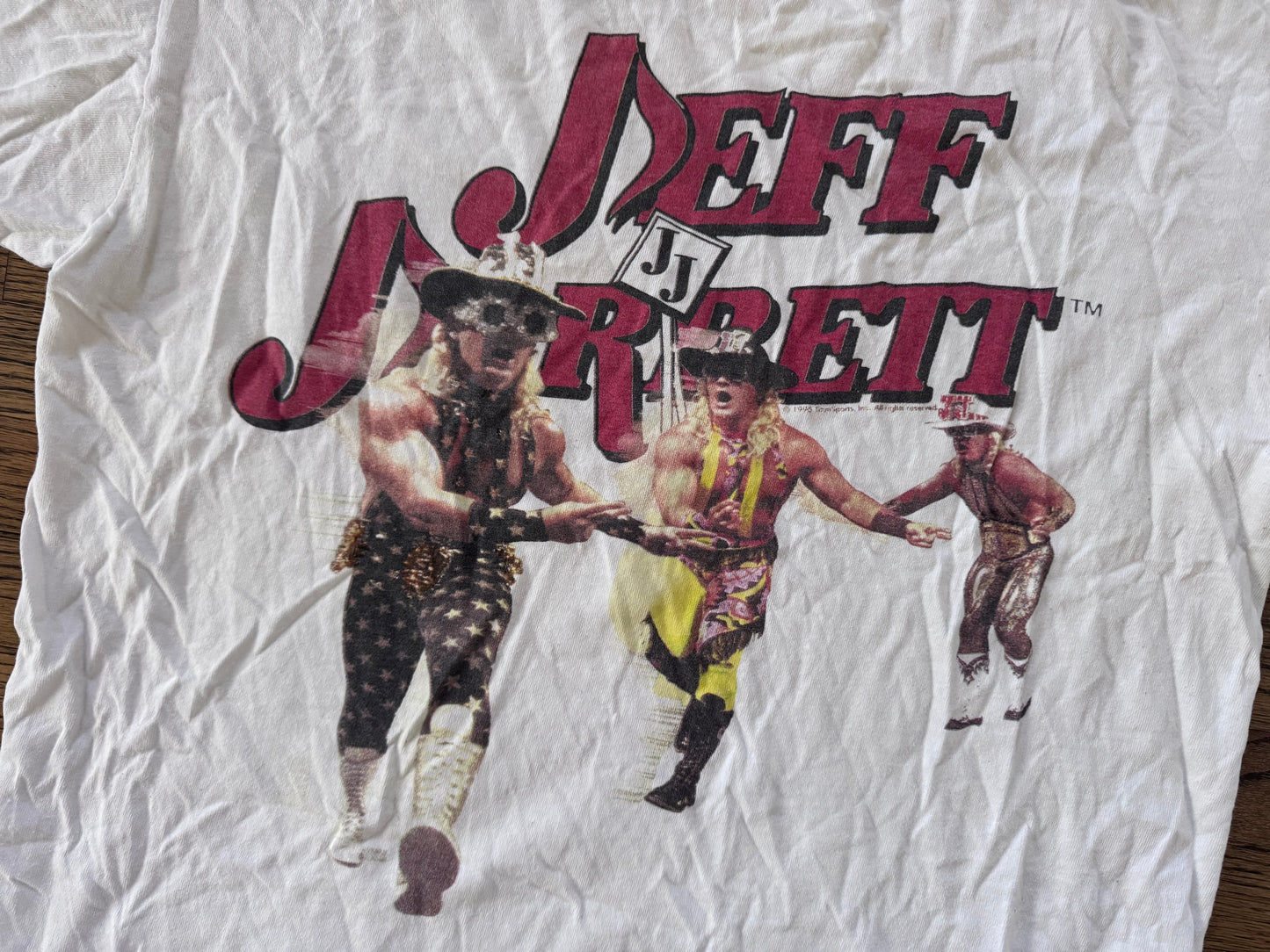 1995 WWF “Double J” Jeff Jarrett catalog shirt