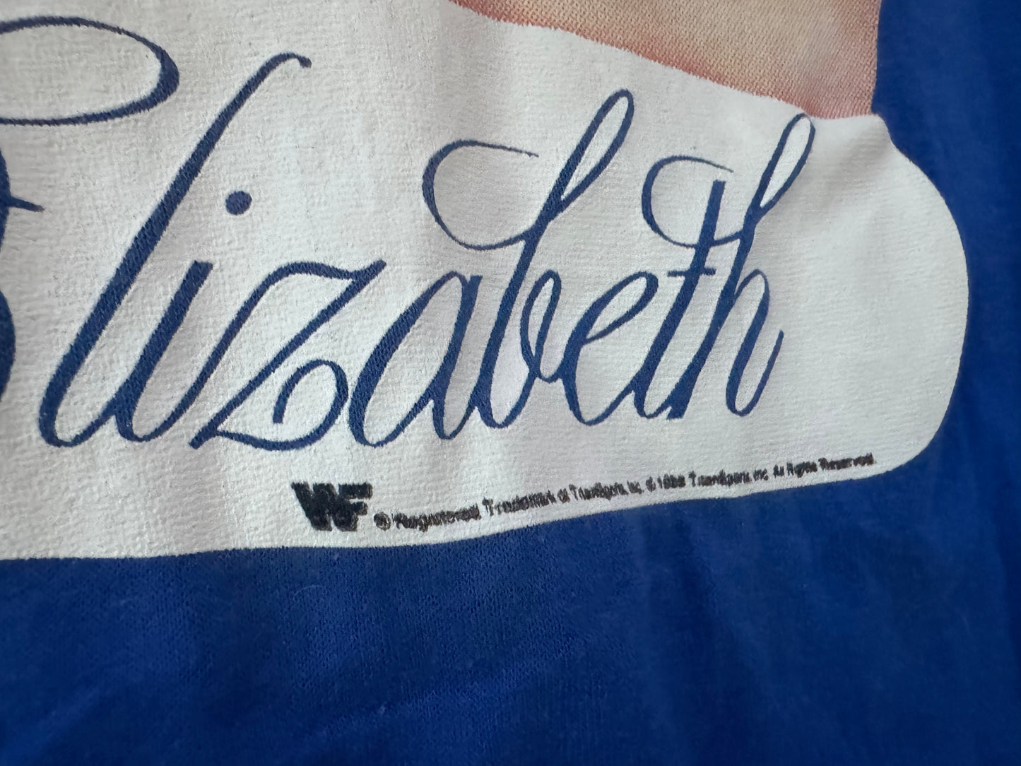 1988 WWF “The Lovely” Miss Elizabeth catalog shirt