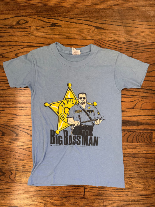 1990 WWF Big Boss Man catalog shirt