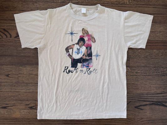 1986 (Approx.) NWA Rock N Roll Express shirt featuring Ricky Morton and Robert Gibson