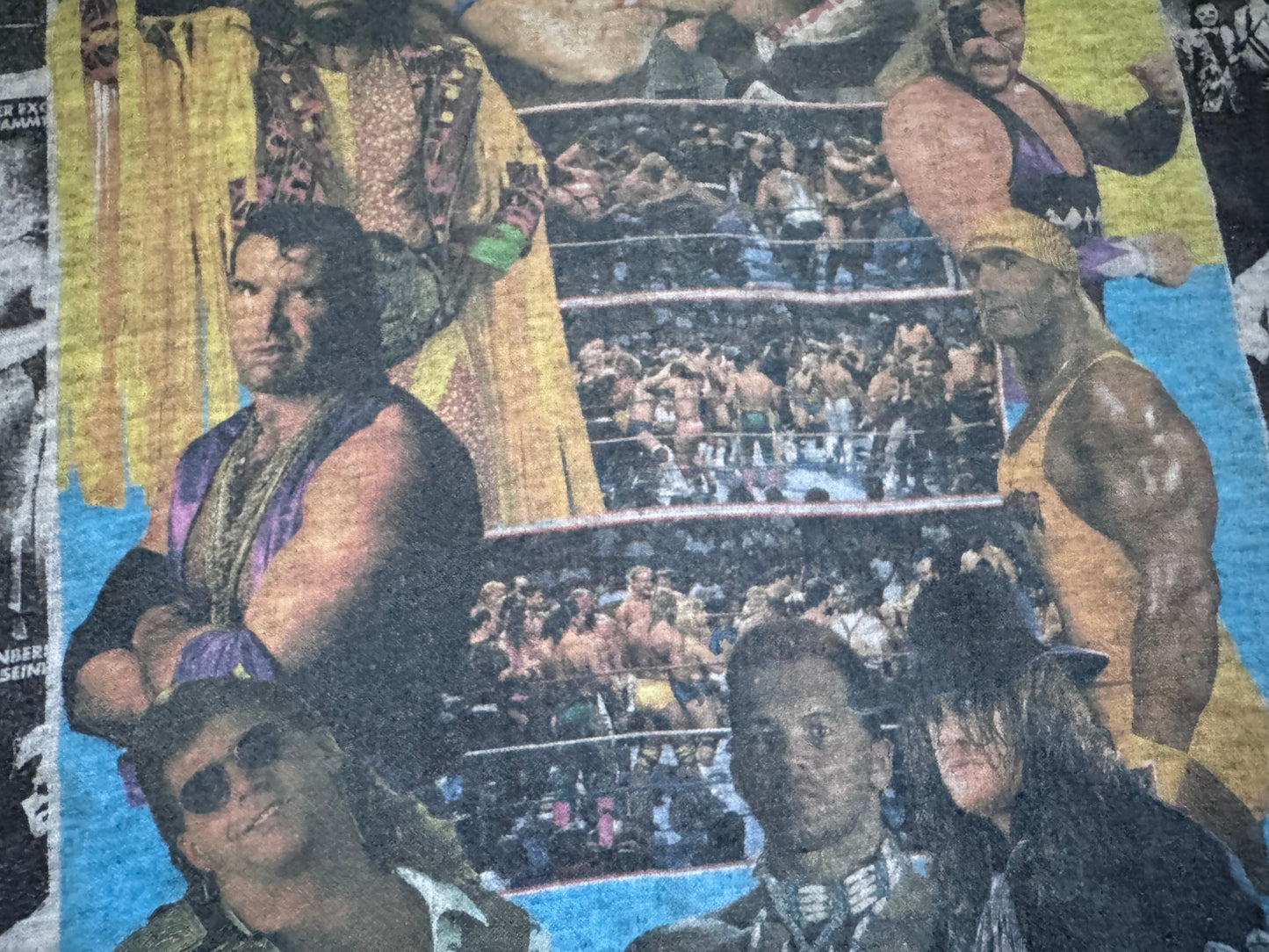 1994 WWF Wrestlemania IX and other things German bootleg sweatshirt