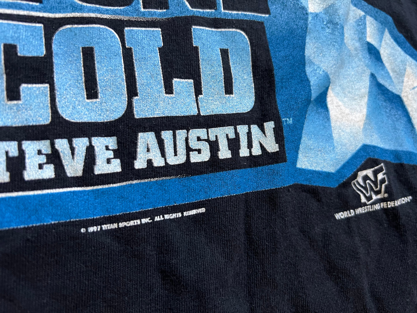 1997 WWF “Stone Cold” Steve Austin “Austin 3:16” two sided shirt