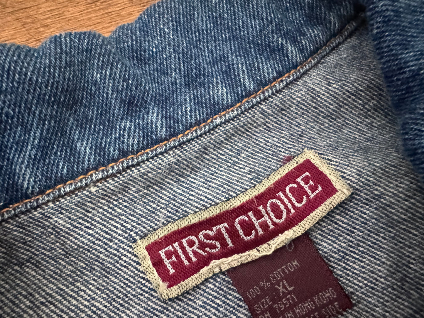 1998 WWF “Stone Cold” Steve Austin denim jacket 
 