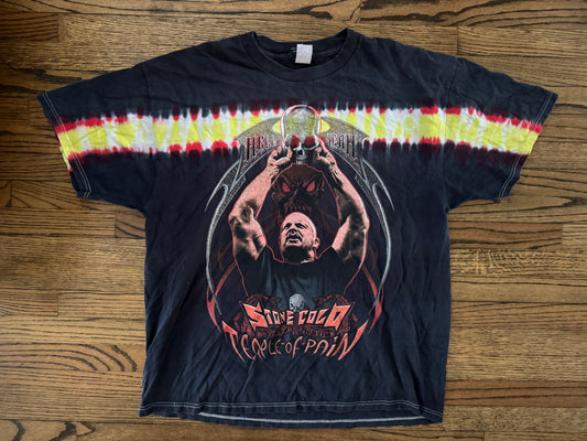 1999 WWF “Stone Cold” Steve Austin tie dye “temple of pain” shirt