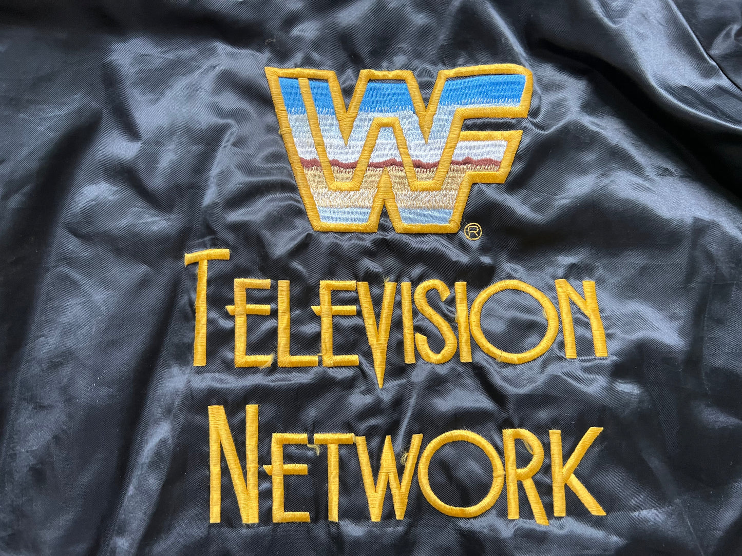 1984 WWF Television Network satin jacket