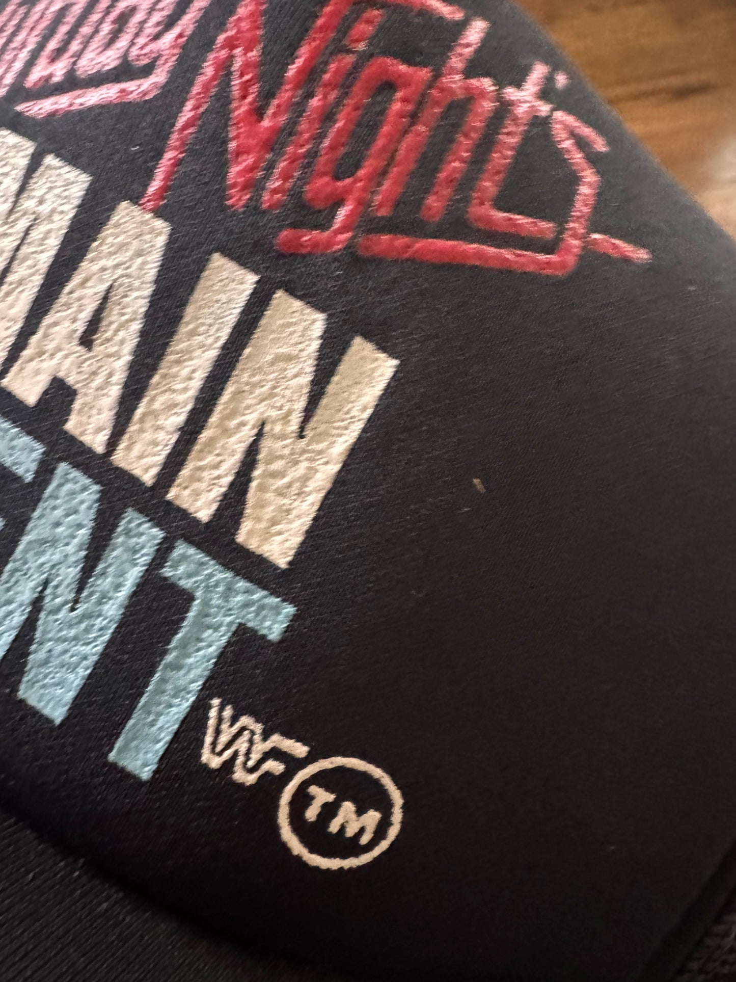 1985 WWF Saturday Nights Main Event trucker hat