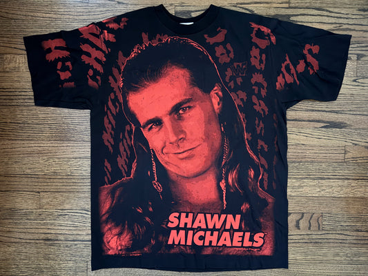 1995 WWF “The Heartbreak Kid” Shawn Michaels catalog shirt