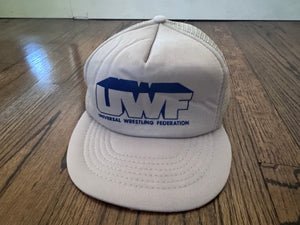 1990 UWF logo trucker hat