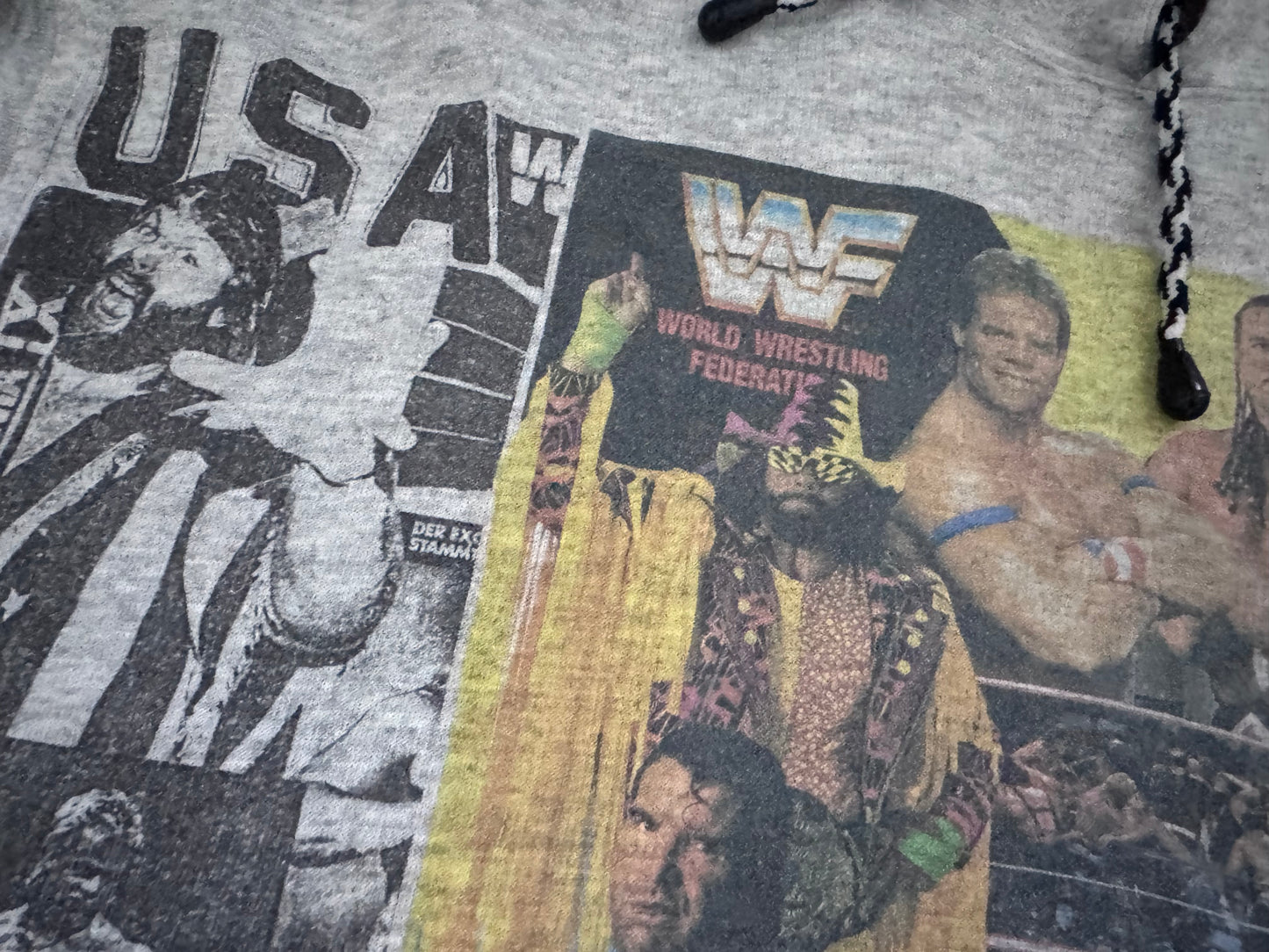 1994 WWF Wrestlemania IX and other things German bootleg sweatshirt