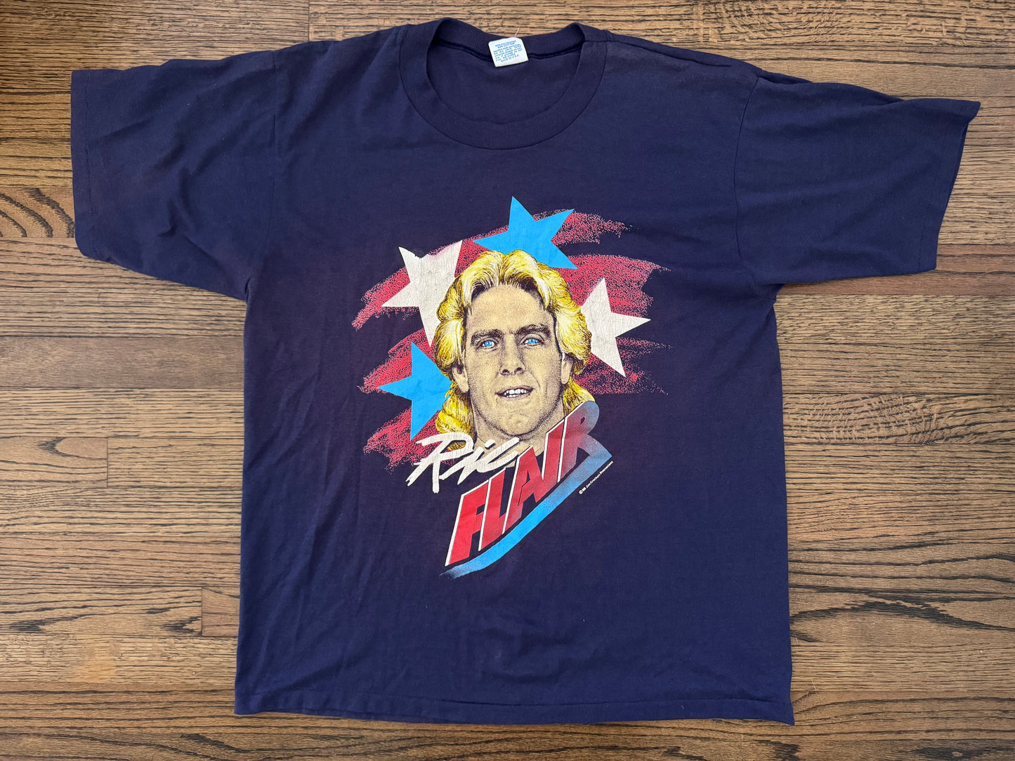1986 NWA JCP “The Nature Boy” Ric Flair shirt