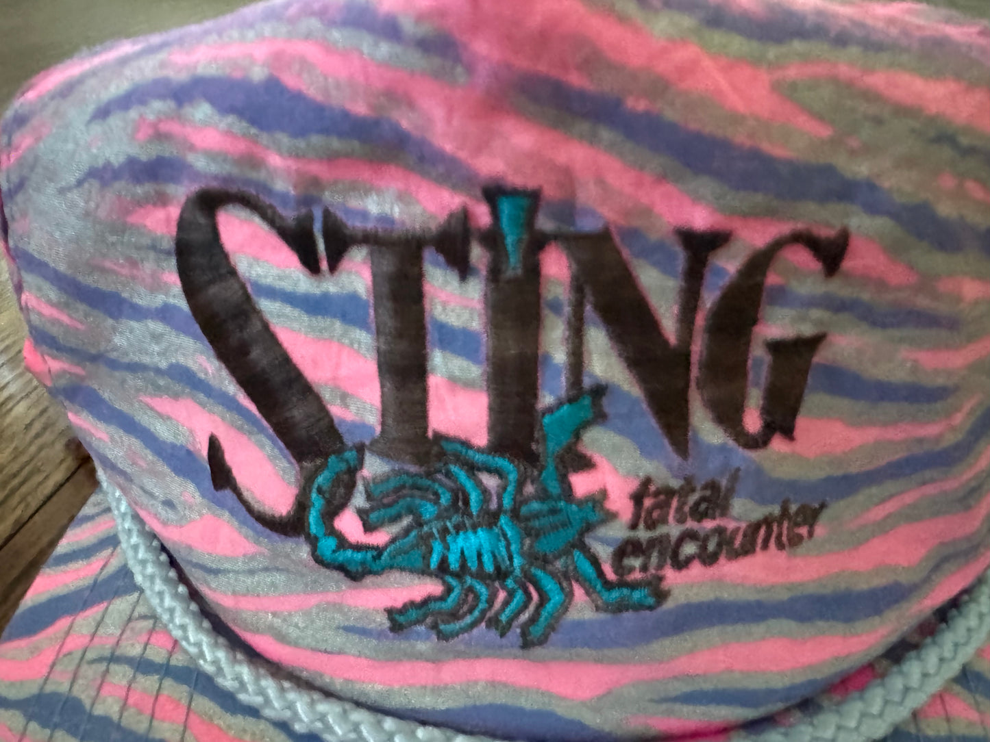 1991 WCW Sting SnapBack hat