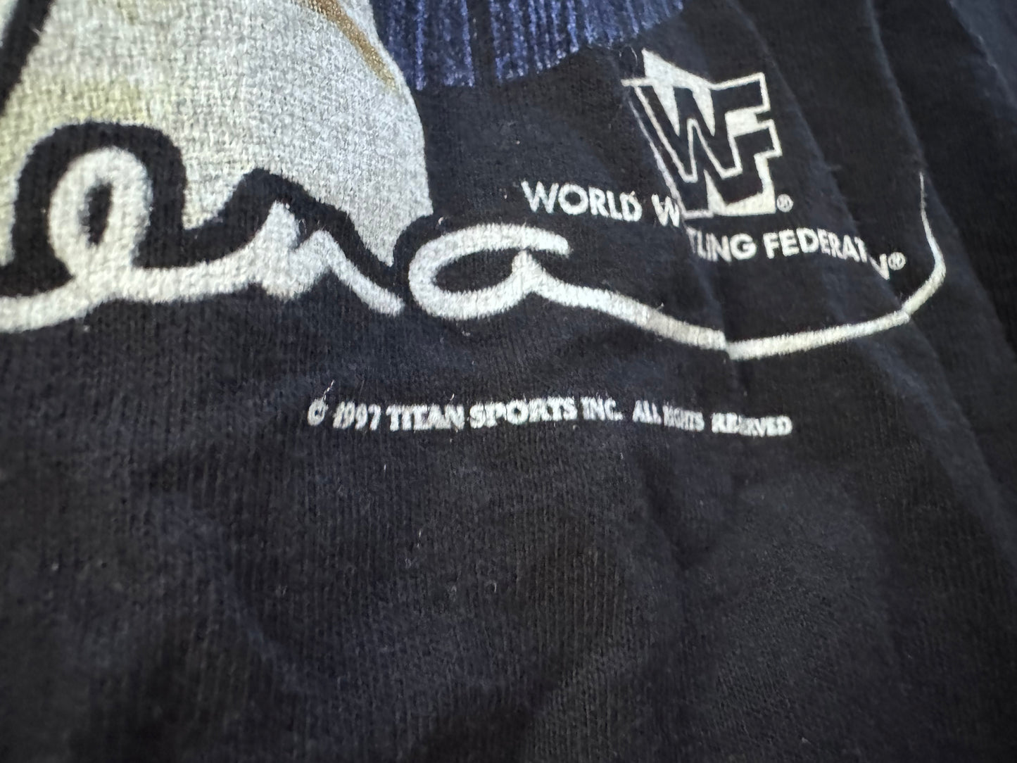 1997 WWF Goldust and Marlena shirt