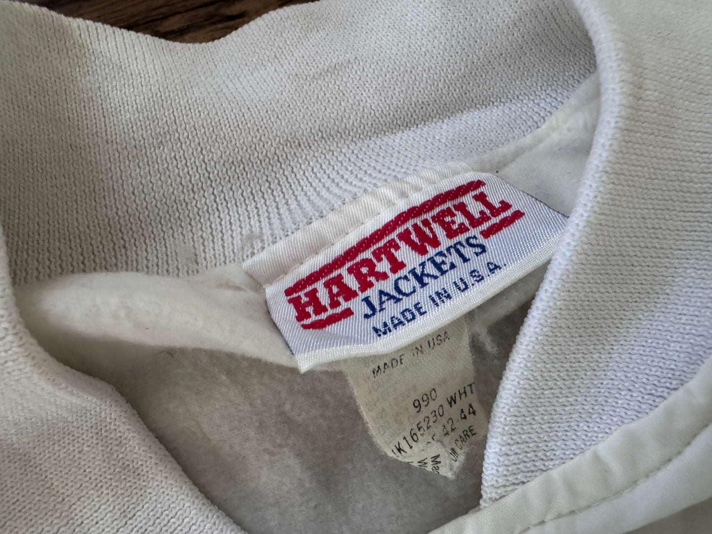 1985 AWA Road Warriors tag team champion white satin jacket