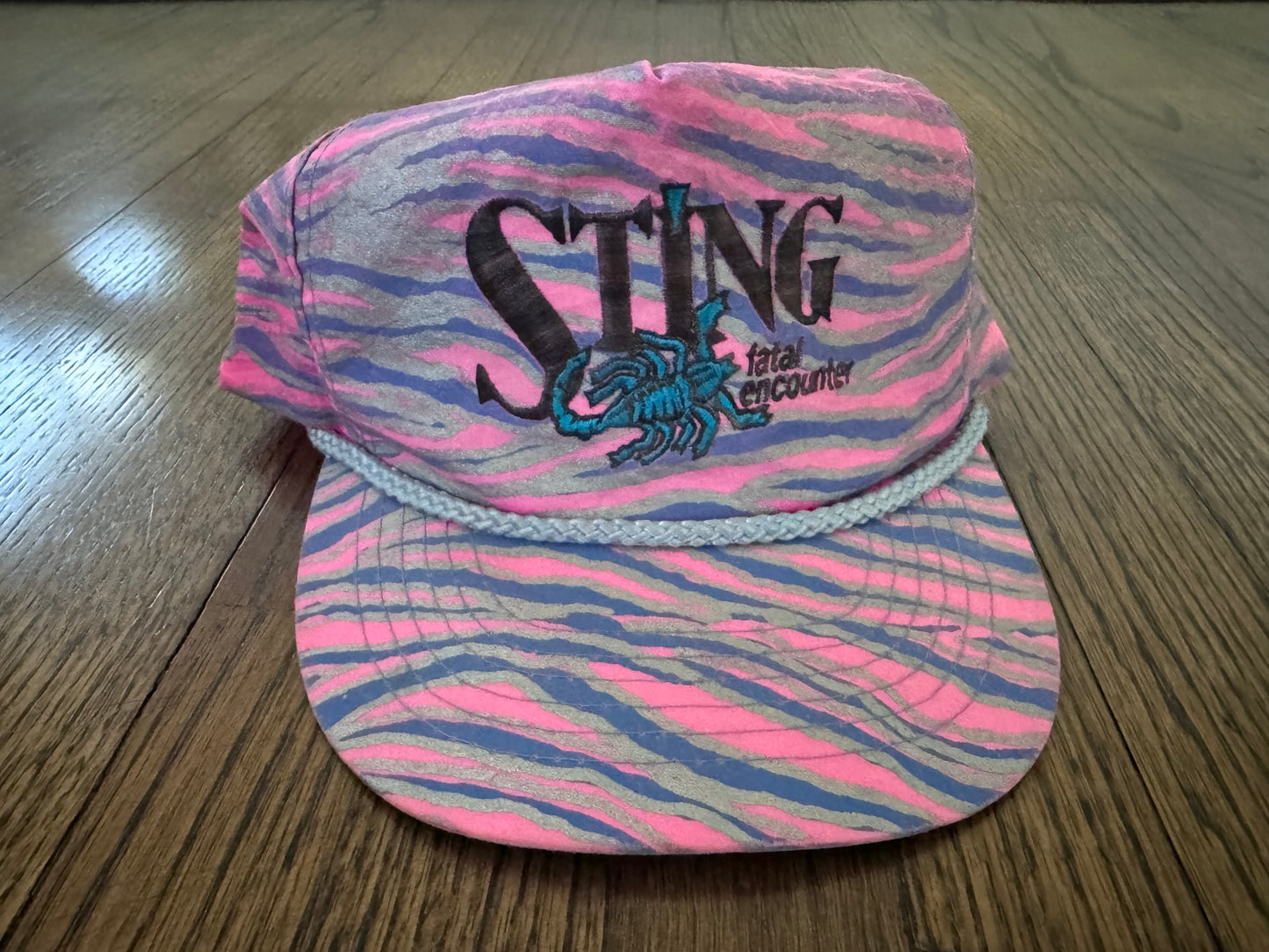 1991 WCW Sting SnapBack hat