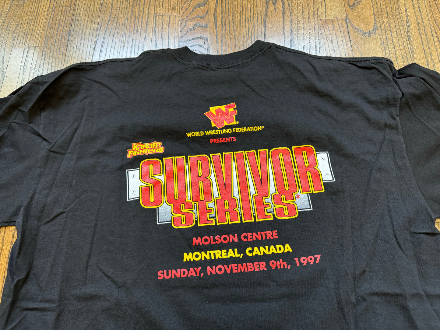 1997 WWF Survivor Series “Gang Rulz” two sided shirt