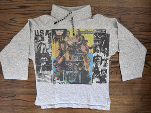 1994 WWF Wrestlemania IX and other things German bootleg sweatshirt
