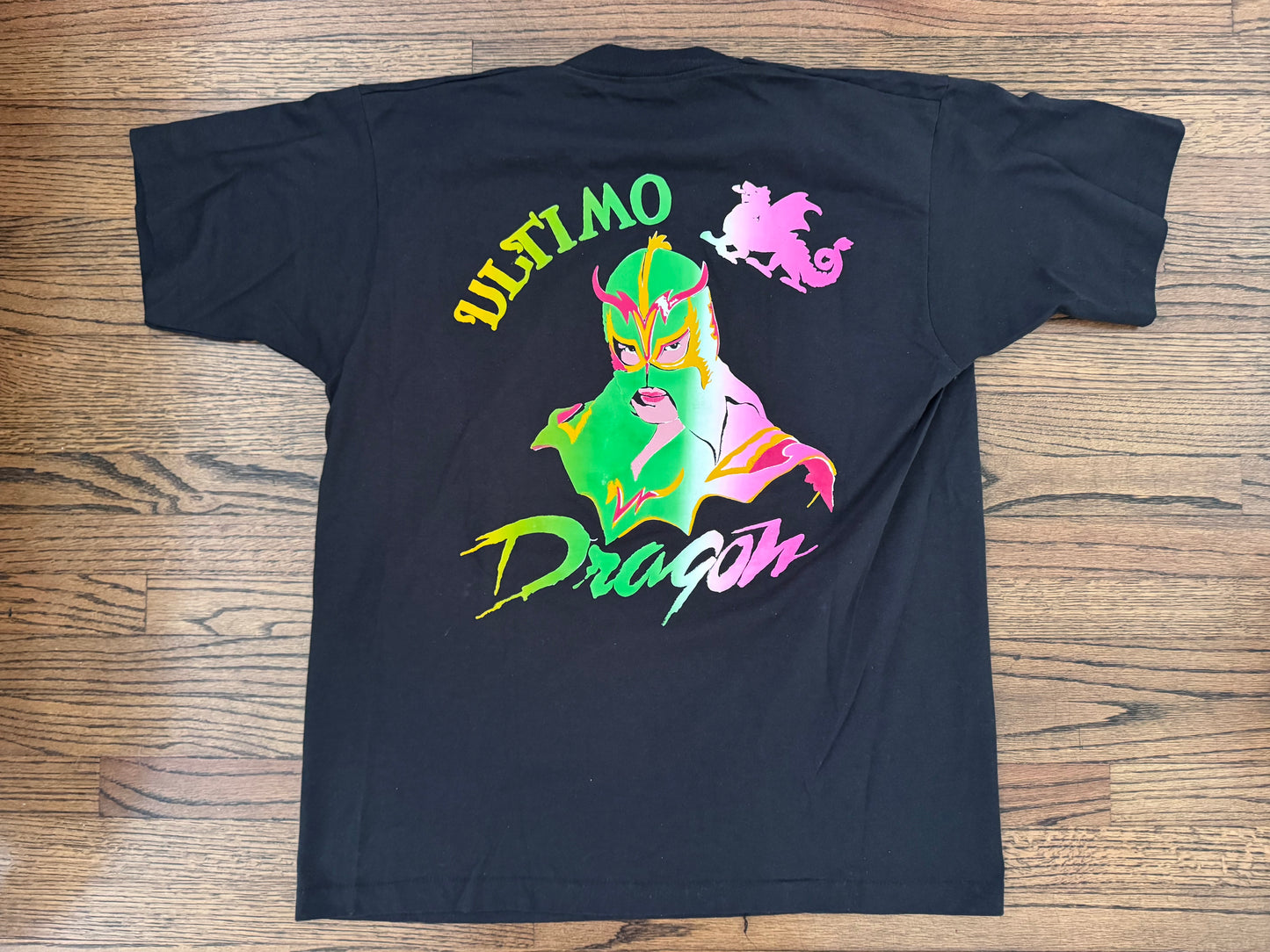 1996 (Approx.) CMLL Ultimo Dragon two sided shirt