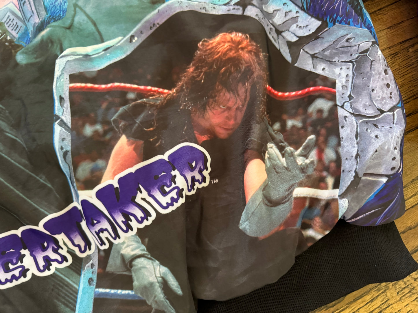 1993 WWF Undertaker Chalkline jacket
