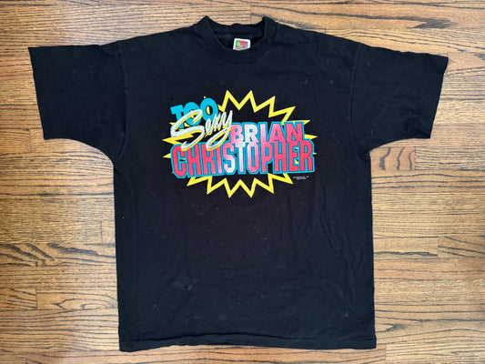 1997 USWA “Too Sexy” Brian Christopher two sided shirt