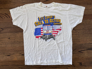 1993 WWF “Made In America” Lex Luger “Call to Action Campaign” tour shirt