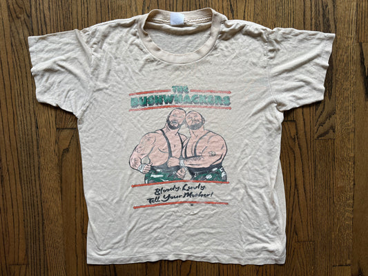 1989 WWF Bushwhackers shirt