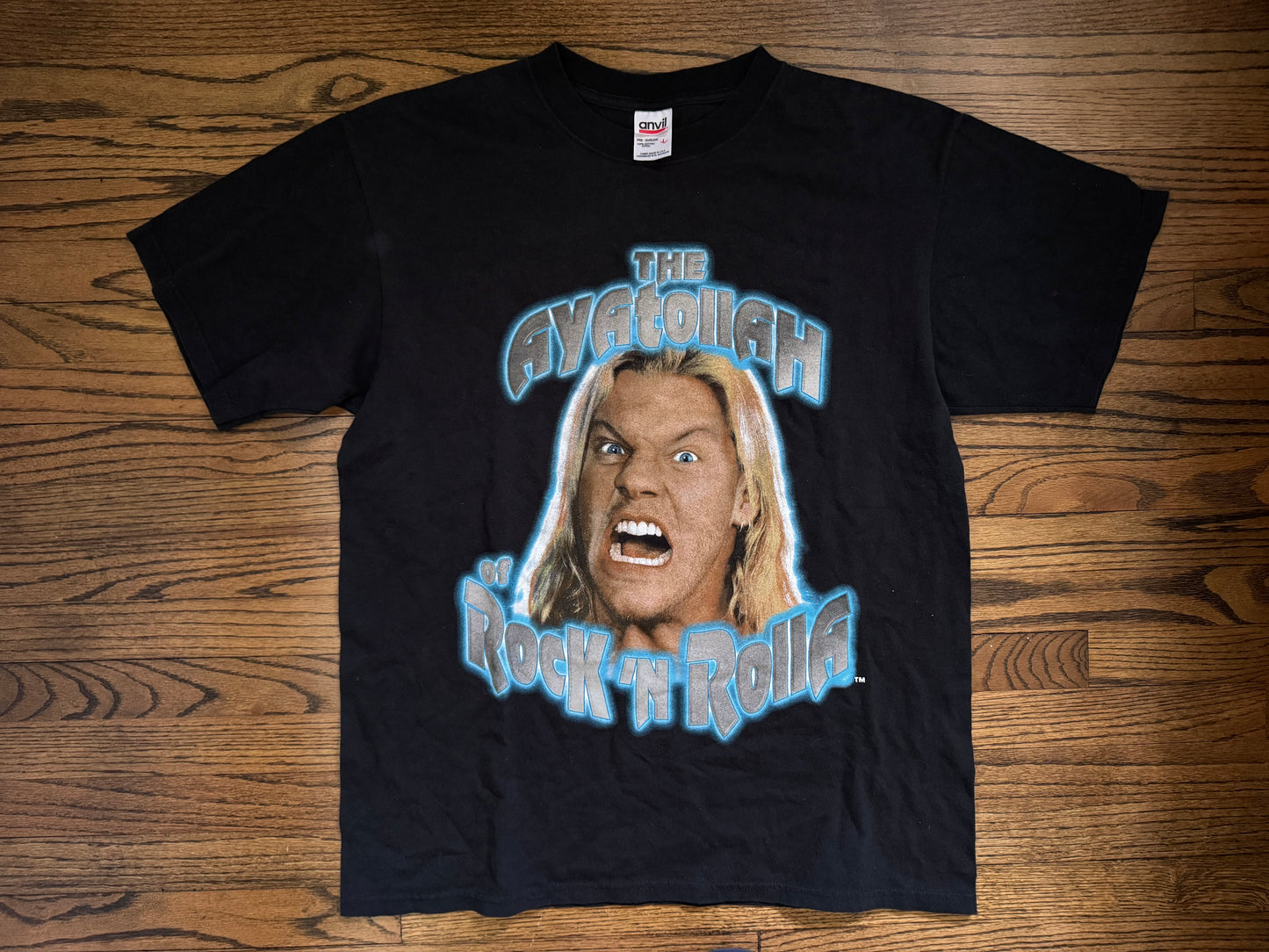 2000 WWF Y2J Chris Jericho “The Ayatollah of Rock N Rolla” shirt