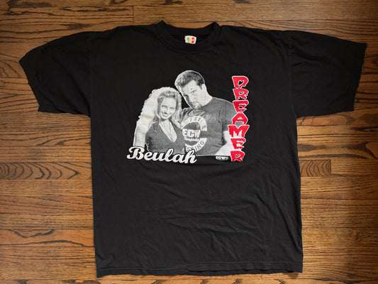 1997 ECW Tommy Dreamer and Beulah McGillicutty “This Blood’s For You” two sided shirt