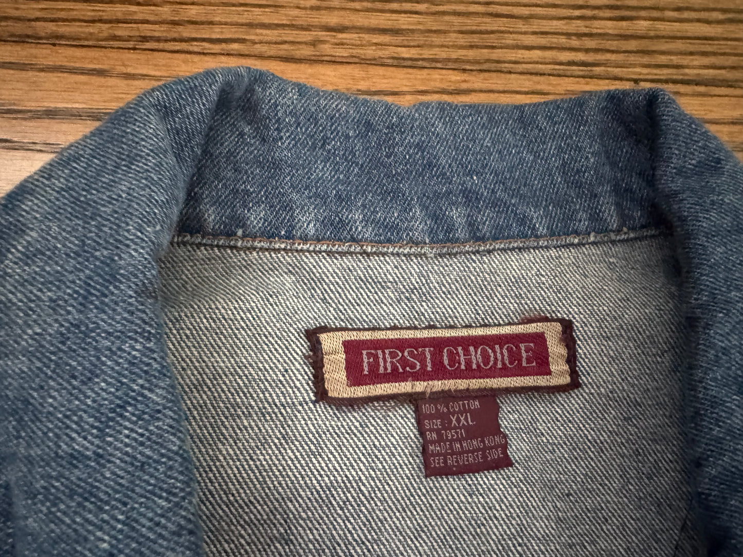 1996 WWF “The Heartbreak Kid” Shawn Michaels “Kickin’ It With the Kilq” World Heavyweight Champion denim jacket (only given to friends and family)