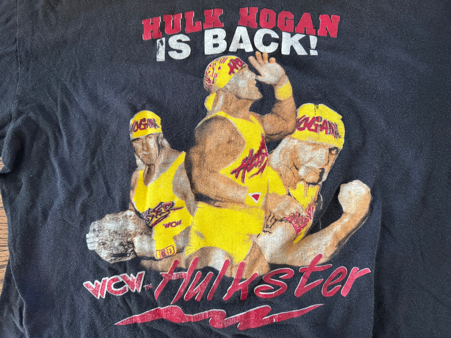 1999 WCW Hulk Hogan “Hollywood Hogan No More” / “Hulkamania Lives Forever” shirt