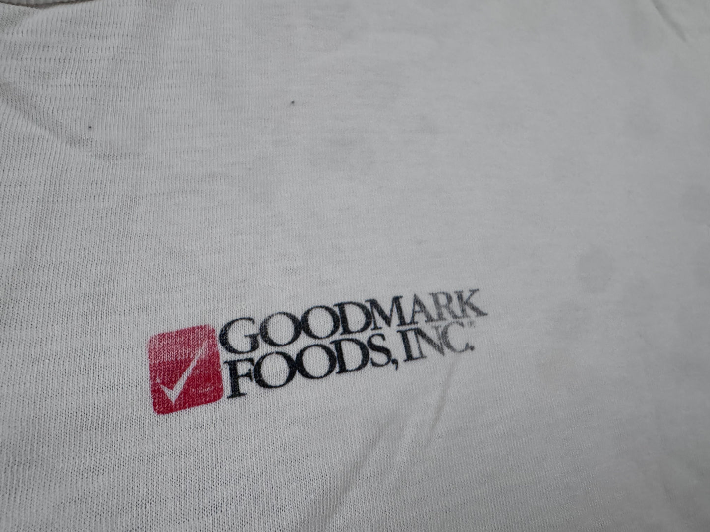 1995 Goodmark Foods Inc.  “Macho Man” Randy Savage Slim Jim shirt