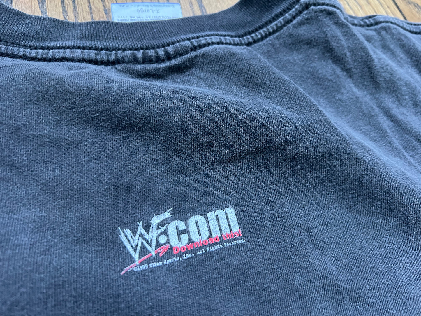 1999 WWF Edge two sided shirt with some flaws