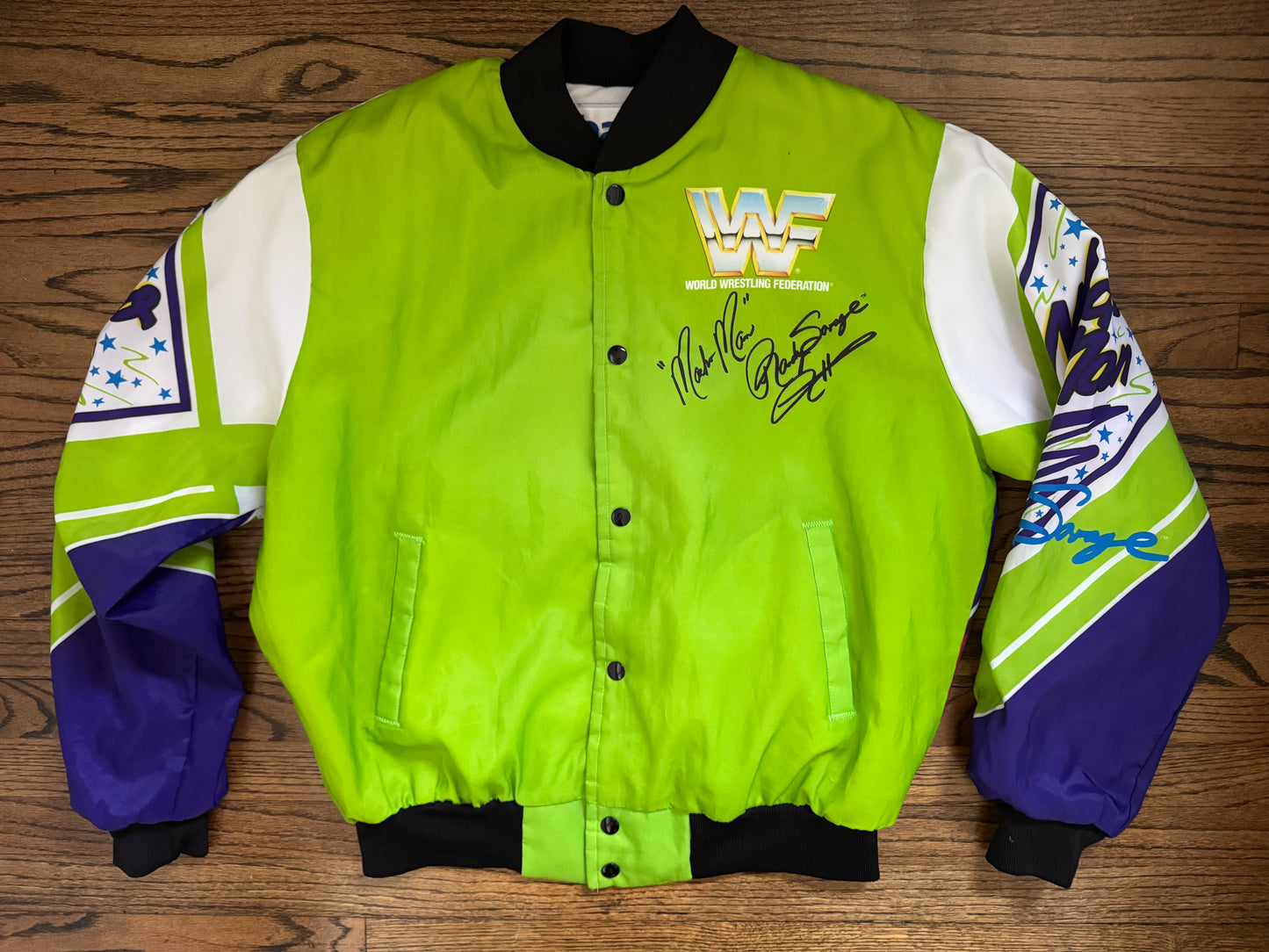 1993 WWF “Macho Man” Randy Savage Chalkline catalog shirt